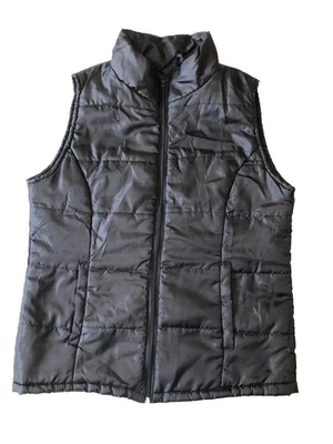 Chaleco acolchado negro Jackson Hole para mujer talla grande  Foto 1 de 4