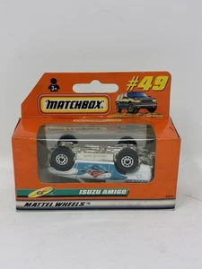 1998 Matchbox Isuzu Amigo Surfs Up Beach Truck #49 Error! Upside Down! - Picture 1 of 5