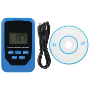 Temperature Humidity Data Logger Multifunctional Thermohygrometer With - Picture 1 of 12