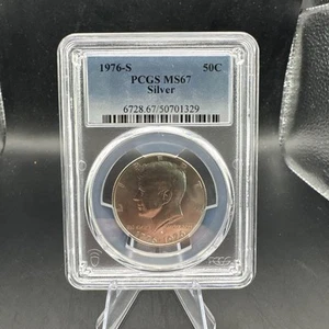 1776- 1976 S NGC MS67 SILVER KENNEDY HALF JFK COIN - Picture 1 of 4