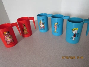 5 tazas de colección Hannah Barbera 1971 Radio Comics Middlemore - Imagen 1 de 9