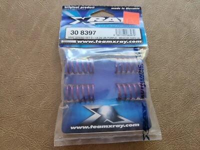 Team XRAY Spring Set D=1.8 33LB Purple Medium Hard Set 308397 RC Part - Image 1 of 3