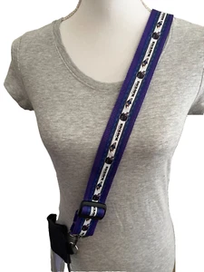 Baltimore Ravens Purse Strap 46" Grad alumni Gift 4 her mom stock stuff football - Picture 1 of 2