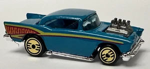 Hot Wheels 57 CHEVY #213 Teal Aqua RELEASE 1994 sciolto quasi come nuovo - Foto 1 di 10