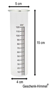 Regemesserglas Ersatzglas für Regenmesser, Glas für Gartenstecker GH 39291 - Bild 1 von 3