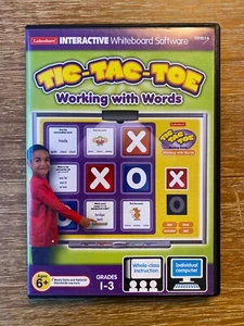 Lakeshore Tic Tac Toe Working with Words Interactive Game CD ROM Grades 1-3 - Picture 1 of 3