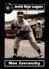 2003 Jewish Major Leaguers #83 Moe Savransky Ohio OH Baseball Card
