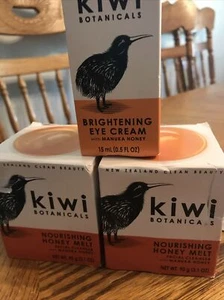2 Kiwi Botanicals Aufhellende Honigschmelzende Gesichtsreinigung 1 Aufhellende Augencreme - Bild 1 von 3