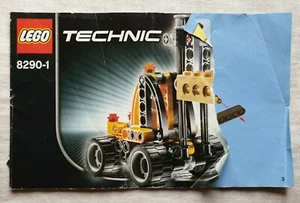 LEGO Technic 8290-1 Mini Forklift (2008) instructions only - Picture 1 of 3