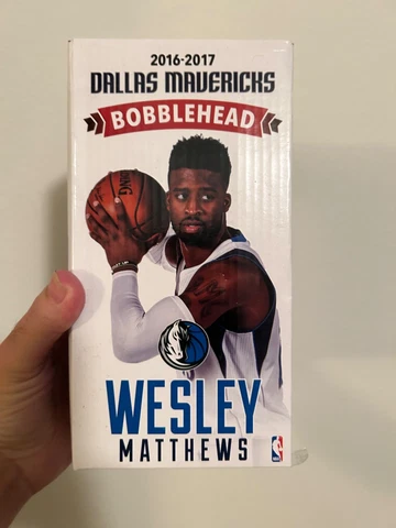 Wesley Matthews Bobblehead (2016-17 season) Mavericks Cover