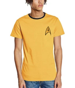 Star Trek James T. Kirk Command Uniform Badge Costume T-Shirt - Picture 1 of 4