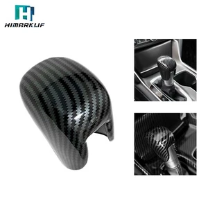 Carbon Fiber Gear Knob Trim Shift Lever Accessories For Honda Accord 2018-2022 - Bild 1 von 9