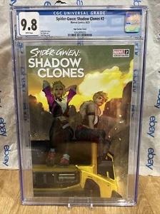 Spider-Gwen: Shadow Clones #2 - Fumetti Illuminati Ngu Trade Ex - CGC 9.8! - Foto 1 di 3