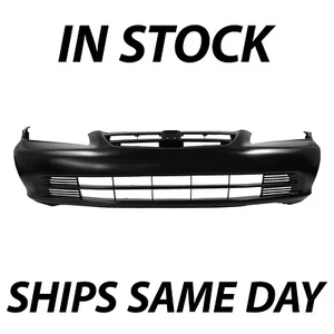 NEW Primered Front Bumper Cover Fascia for 2001 2002 Honda Accord Sedan 01 02 - Picture 1 of 9