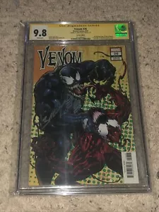 Venom 26 1:50 Variant CGC SS 9.8 SIGNED BY MARK BAGLEY. 1st appearance VIRUS 🧨 - Picture 1 of 4