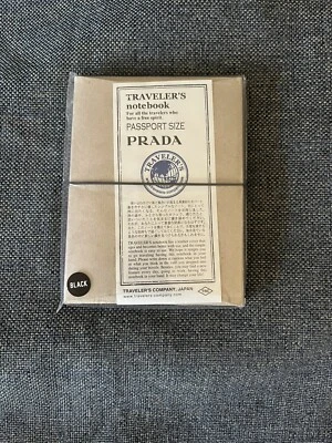 Prada•Travelers Company/Passport Notebook • Brass Tag/Clip•2 Inserts NEW(5pcs)) - Image 1 of 4