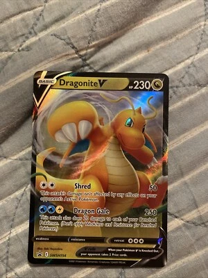 Dragonite V SWSH154 SWSH: Sword & Shield Promo Cards Holo - Image 1 of 2