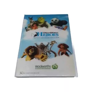 Woolworths DreamWorks Heroes Album Complete Set 42 of Cards & Board Game - Picture 1 of 10