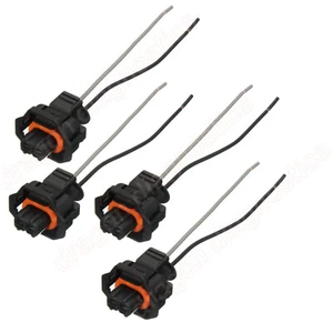 Renault Traffic 1.9 CDTi Pre Wired Bosch Diesel Injector Connector Plug X4 - Picture 1 of 1
