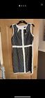 Balck And Cream Occaison Dress Great For Wedding Guest Size 16 Tesco