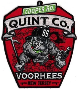 Voorhees, NJ Quint Company 66 Cooper Road - NEW Fire Patch - Picture 1 of 1
