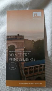 Flyer Belvedere Pfingstberg Potsdam Brandenburg 2022 Fotos Plan Museum dt engl - Bild 1 von 1