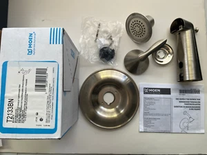 Moen T2133 Eva Posi-Temp bañera de un solo mango y moldura de ducha - níquel cepillado - Imagen 1 de 8