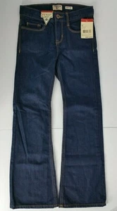 New Boy's Osh Kosh Boot Cut EZ Adjust Waist Blue Jeans Size 8S (22 X 24.5) C733 - Picture 1 of 9