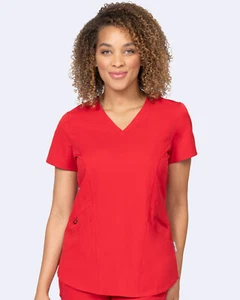 Ava Therese Scrub Set Red XL - Picture 1 of 5
