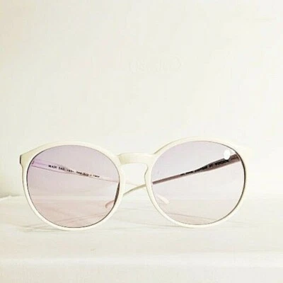 J.G. Gafas de sol Hook by Windsor Main Sail Horn con borde blanco hechas a mano Francia marcos Foto 1 de 4