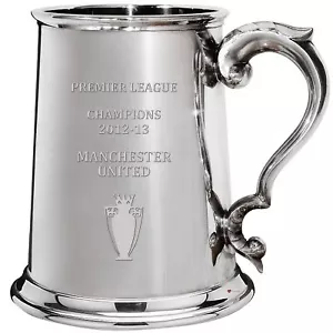Jarra de peltre Premiership Champions Manchester United 2012 2013 1pt - Imagen 1 de 5