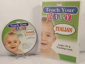 Teach Your Baby Italian Audio CD & Teaching Guide (CD, 2006) - Imagen 1 de 2