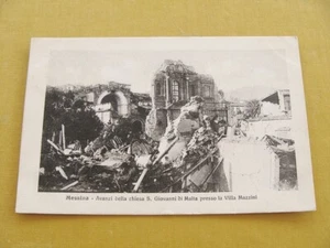 (FP.C11) MESSINA - CHIESA SAN GIOVANNI DI MALTA, VILLA MAZZINI (S.) Terremoto - Imagen 1 de 2