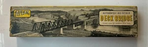 Vintage 1960 Atlas Deck Bridge #84 with track HO scale in a box - Picture 1 of 8
