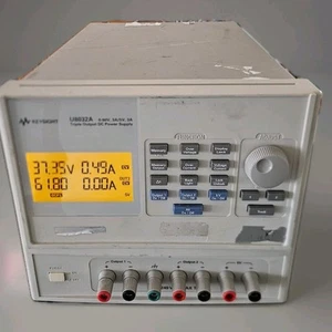 Keysight U8032A Triple Output Auto-Tracking DC Power Supply- For Parts Or Repair - Picture 1 of 6
