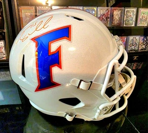 TIM TEBOW SIGNED FULL SIZE FLORIDA GATORS CUSTOM REP HELMET AUTOGRAPH  JSA COA - Picture 1 of 7