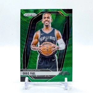 2024-25 Panini Prizm Chris Paul Green Wave Prizm #132 Spurs - Picture 1 of 2