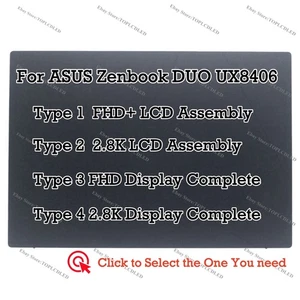 ASUS Zenbook DUO UX8406CA-PZ068X Conjunto Pantalla Táctil OLED Pantalla Completa - Imagen 1 de 38