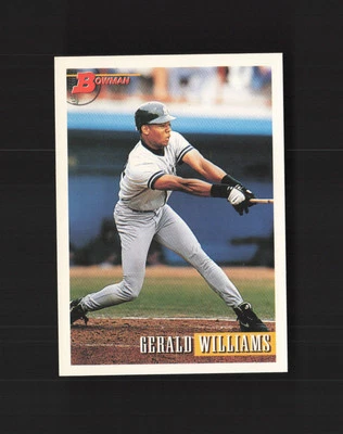 1993 Bowman #271 Gerald Williams New York Yankees MM - Image 1 of 2