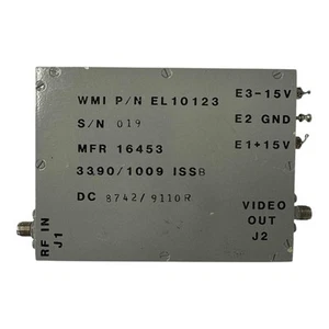 EL10123 3390/1009 WMI Log Video Amplifier 15V SMA - Picture 1 of 2