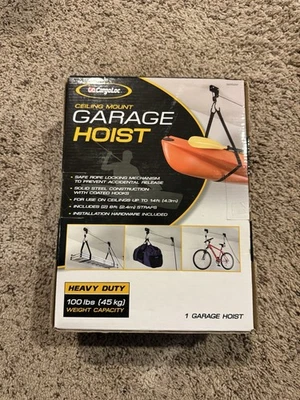 Cargoloc Heavy Duty Garage Hoist 100lbs Ceiling Mount for Kayak Bicycle - Image 1 of 4
