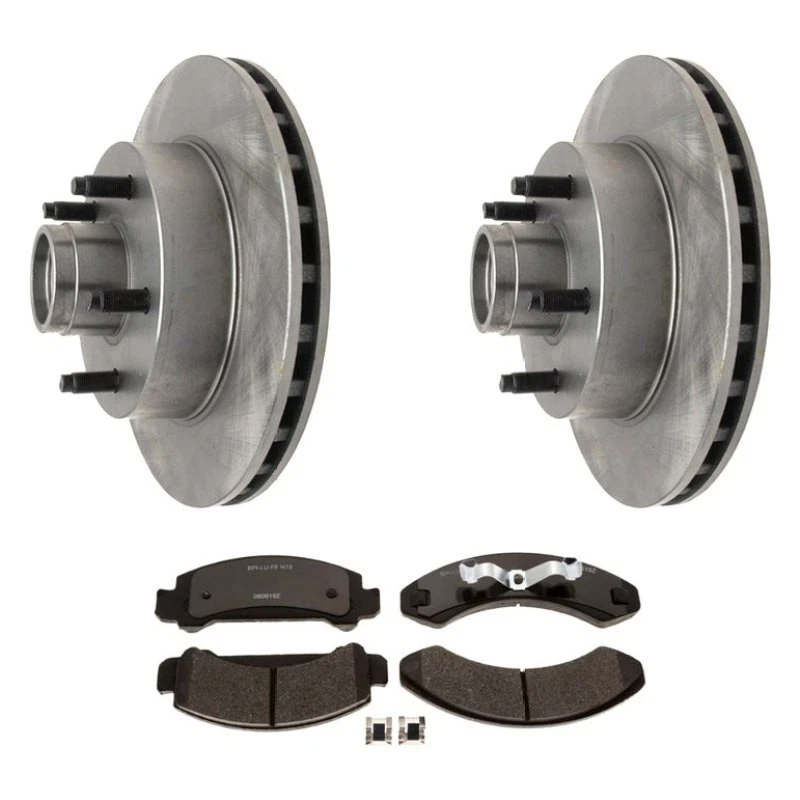 For Ford Ranger 83-94 Raybestos R-Line Plain Front Brake Kit w Ceramic Pads Foto 1 de 4
