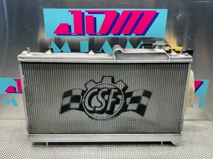 2008-2014 Subaru Impreza WRX STI CSF Aluminum Radiator Cooling Fans Reservoir - Picture 1 of 12