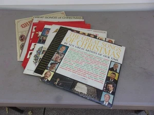 9 vtg Goodyear Christmas Vinyl Record Album LP Lot 1960s 1970s - Picture 1 of 18