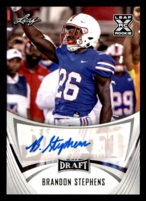2021 Leaf Draft AUTO #BABS3 Brandon Stephens (ref 225370) - Image 1 of 2