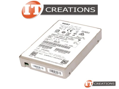 HITACHI 800GB MLC SAS 2.5 SFF SSD1600MM 12GB/S SOLID STATE DRIVE HUSMM1680ASS205 - Image 1 of 3