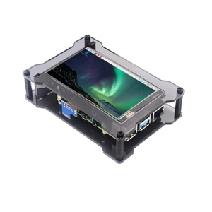 4 inch Raspberry Pi 3 4 Touch Screen HDMI IPS LCD Display Monitor + Case Fan - Picture 1 of 15