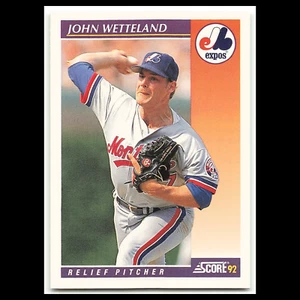John Wetteland #78T 1992 Score Rookie - Traded Montreal Expos Baseball Card MLB - Picture 1 of 3