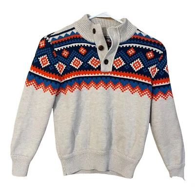 gap niños niños cuello grande cárdigan botón peso pesado suéter invierno Foto 1 de 4