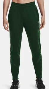 Pantalones de calentamiento para mujer Under Armour UA Command 1360766-301 verde bosque XL NUEVOS CON ETIQUETAS - Imagen 1 de 16